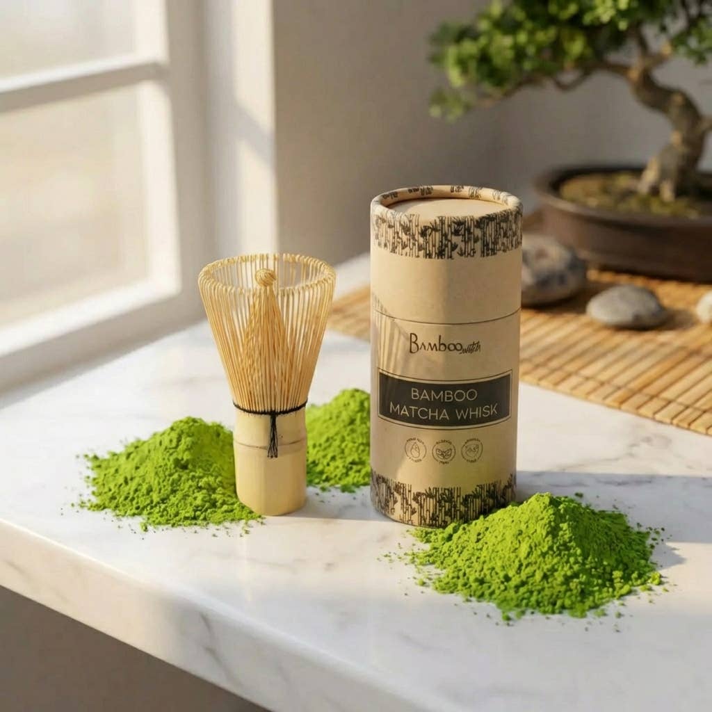 Bamboo Switch Matcha Tea Whisk - Thumbnail 5